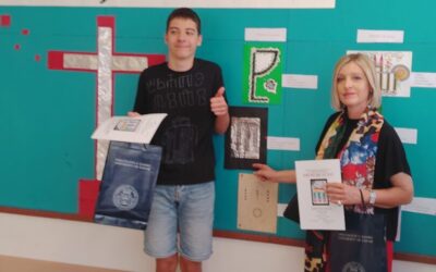 Učenik Petar Popović osvojio je 2. mjesto na natječaju „Iskoni bje slovo“