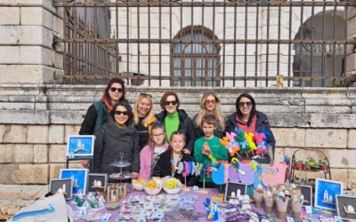 Uskrsni štand Učeničke zadruge Mocire