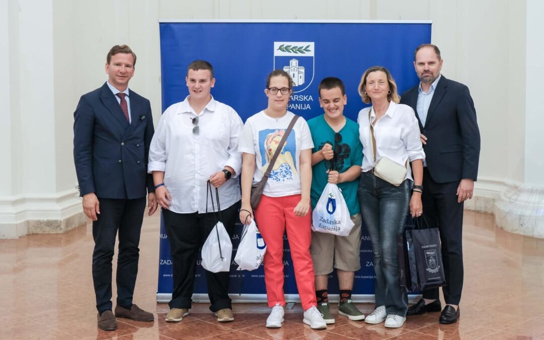 Priznanja Zadarske županije za sportske uspjehe naših učenika na državnom prvenstvu