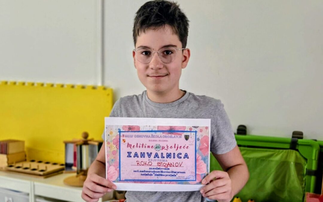 Treće mjesto za Roka Stojanova na međunarodnom likovnom natječaju