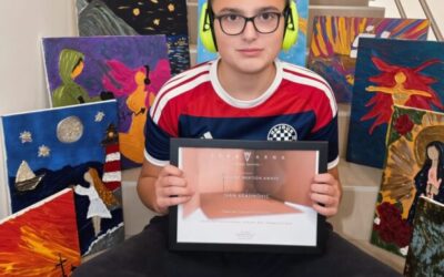 Uspjeh učenika Ivana Krajinovića na međunarodnom likovnom natjecanju „Young Masters”